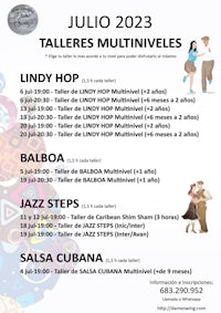 a flyer for a latin dance event in july 2020